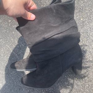 Black Suede Boots